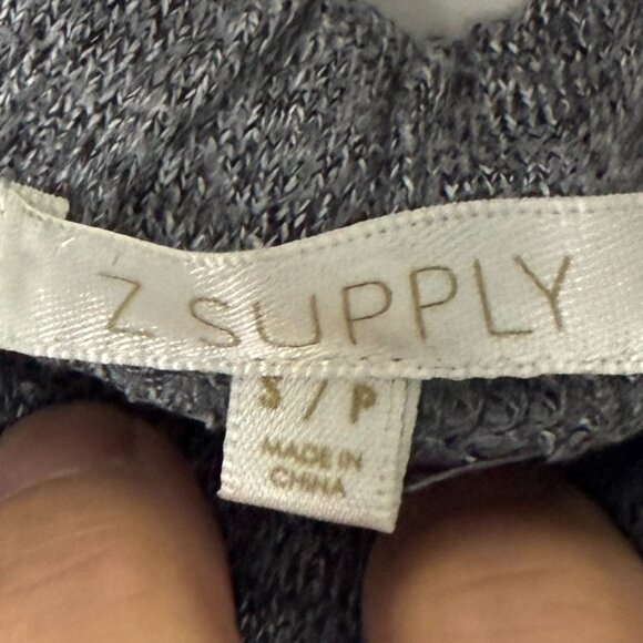 🤍 Z SUPPLY Gray Heather Tank & Jogger Sweatpants Matching Set – Size Small - Picture 4 of 8